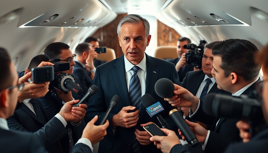 U.S.-Ukraine minerals deal discussed by businessman speaking to journalists.
