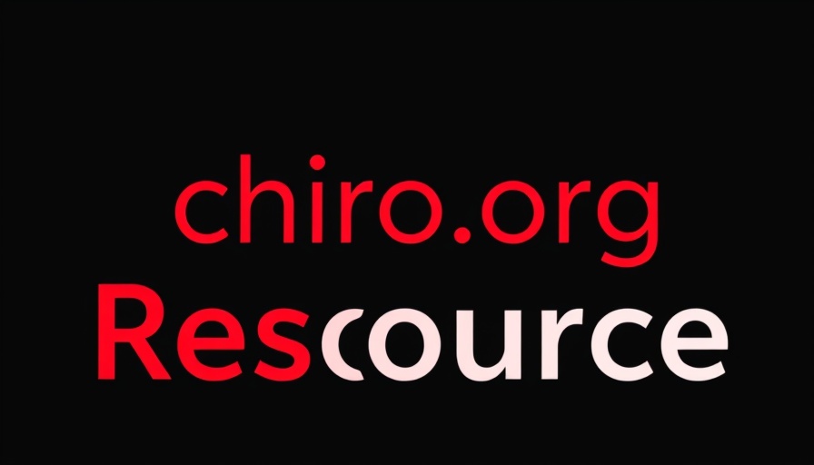 Elon Musk's chiropractor grandfather text logo from Chiro.org.