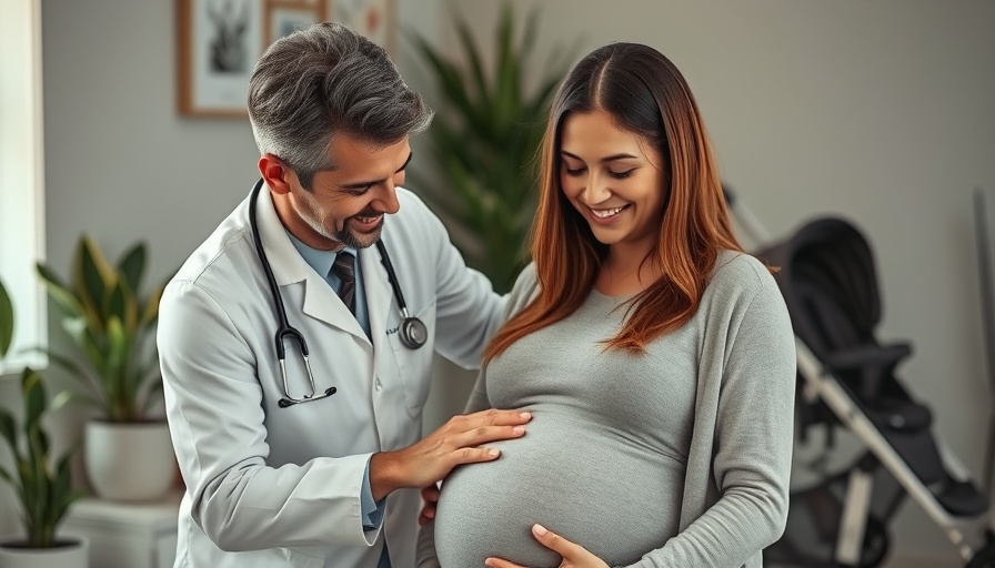 Chiropractor helps pregnant woman, highlighting benefits of prenatal chiropractic care.