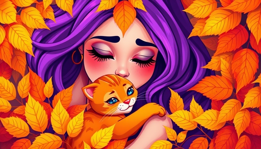 Cartoon woman and cat for better sleep tips.