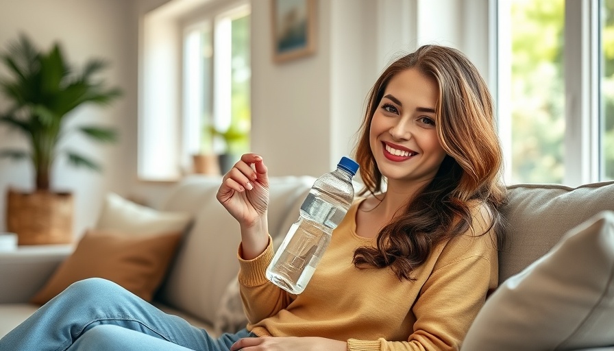 Woman embracing daily movement habits in cozy living room.