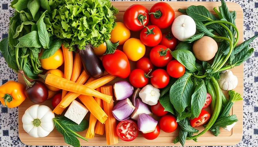 Easy and Healthy Airbnb Recipes ingredients on counter, vibrant and fresh.