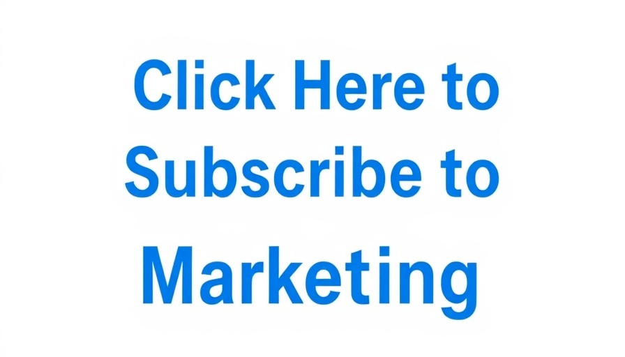 Text link for marketing subscription