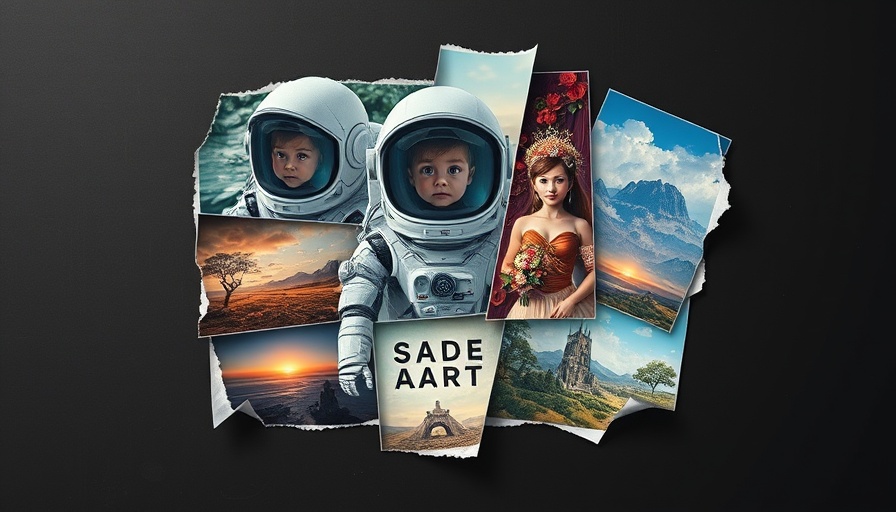 Grok image to video capabilities in a digital collage.