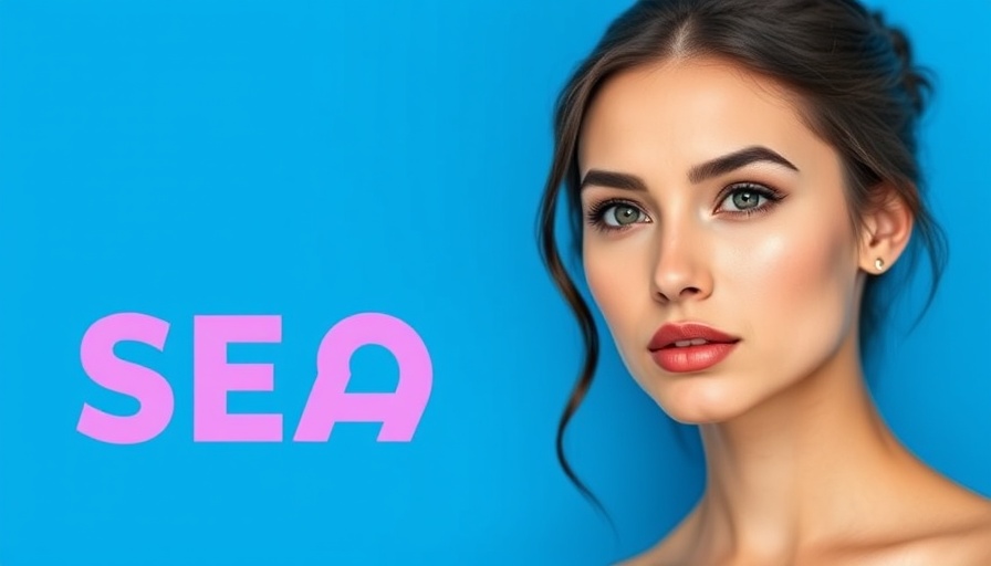 SEO and AI visibility checklist header with woman's portrait and bold text.