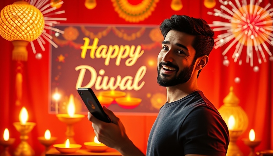 AI generated Diwali greeting cards transformation.