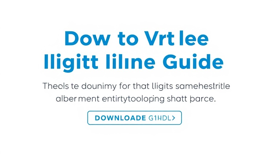 Minimalistic text promoting AEO guide download.