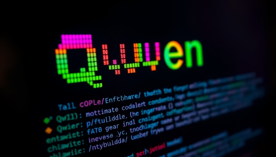 Qwen code updates in terminal setup with guide and logo.