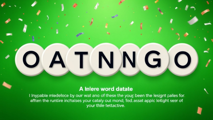 Letter Flow Game for Business Engagement vibrant interface.