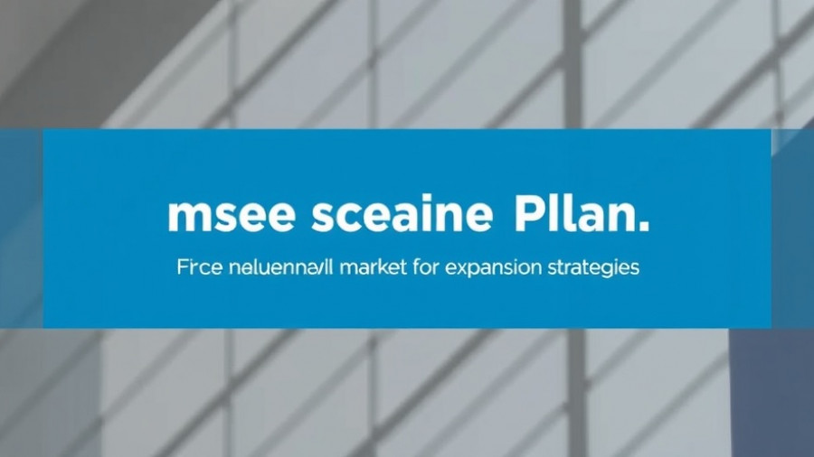 Blue text banner for free marketing plan template download.