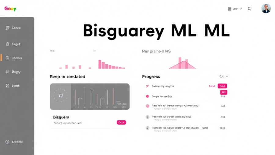 BigQuery ML UI enhancements with sleek design elements