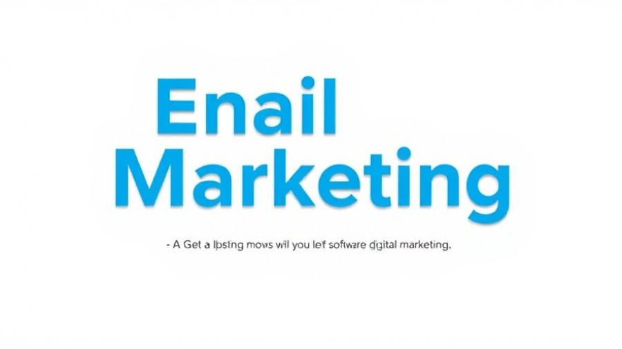 Email Marketing Tools for Higher Education promotion graphic.