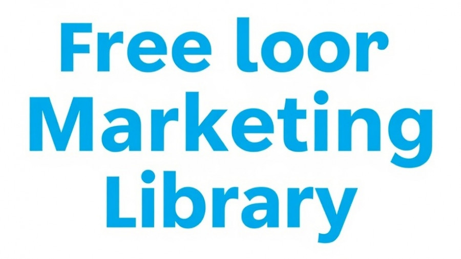 Simple text graphic for free loop marketing prompt library