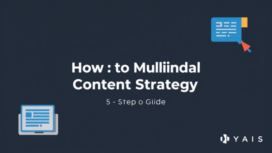 How to Build a Multimodal Content Strategy (5-Step Guide)