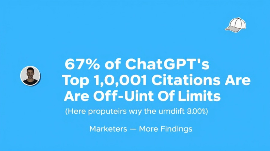 67% of ChatGPT's top citations are off-limits to marketers graphic.