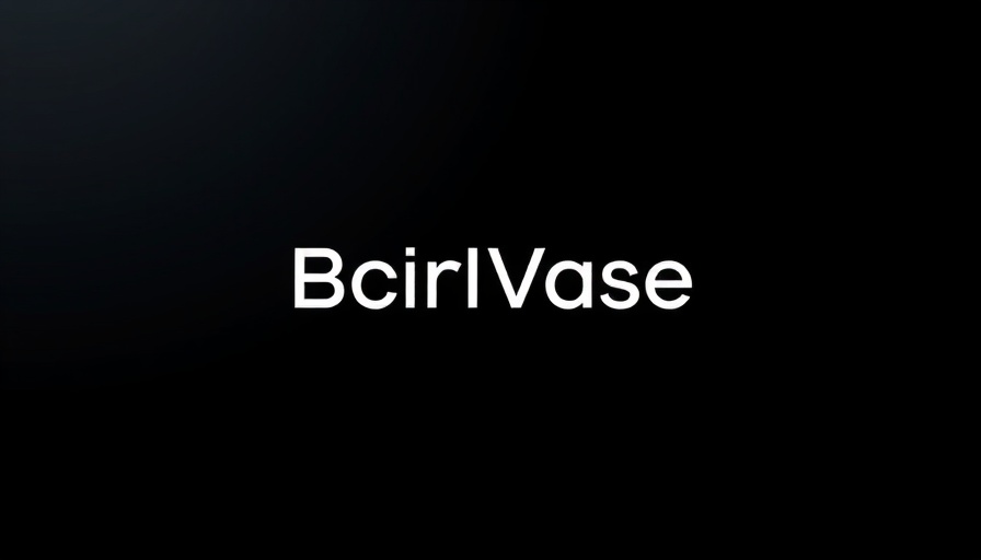 Sleek modern logo design with abstract text on dark backdrop
