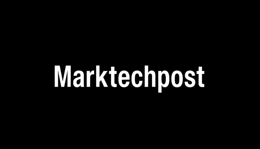 Marktechpost logo in bold minimalist typography