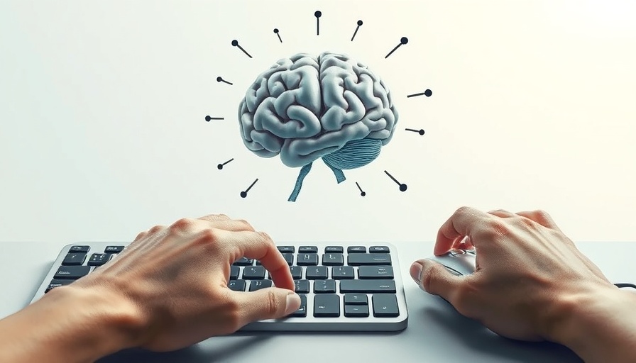 Abstract image of the psychology of clicks in digital marketing.