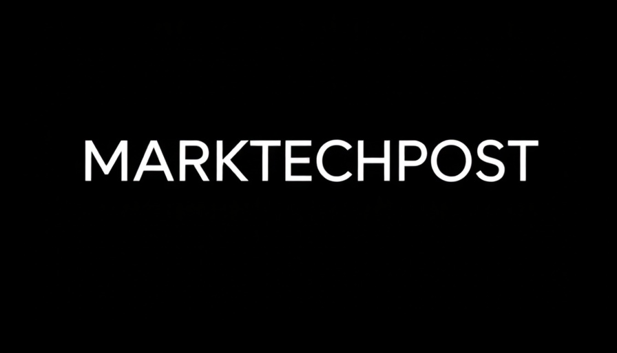 Bold minimalist logo for tech website on black background