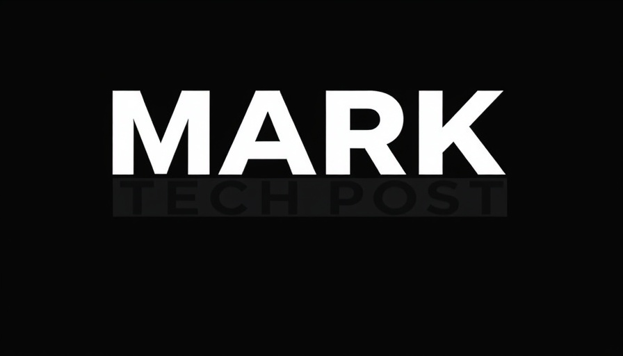 MARKTECHPOST minimalist logo in bold black and white text