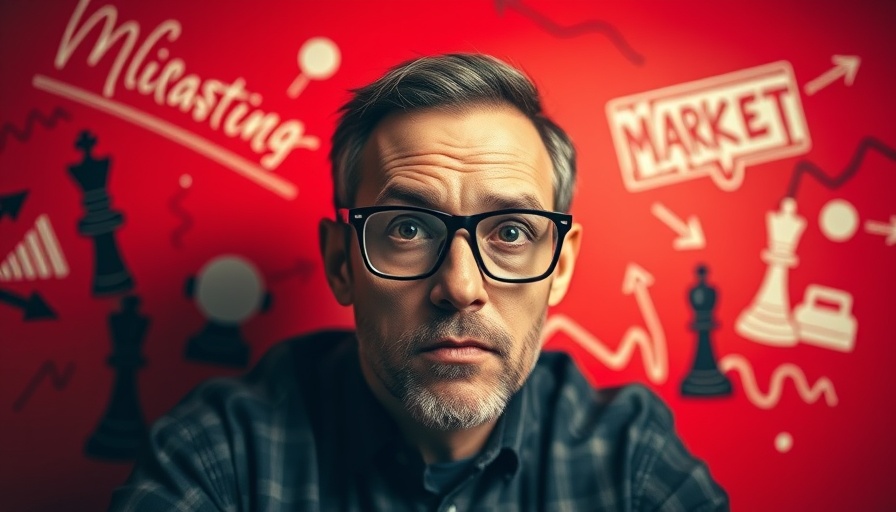 Retro portrait with marketing elements for email deliverability tips