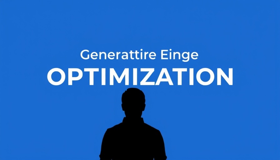 Generative Engine Optimization article banner with blue background