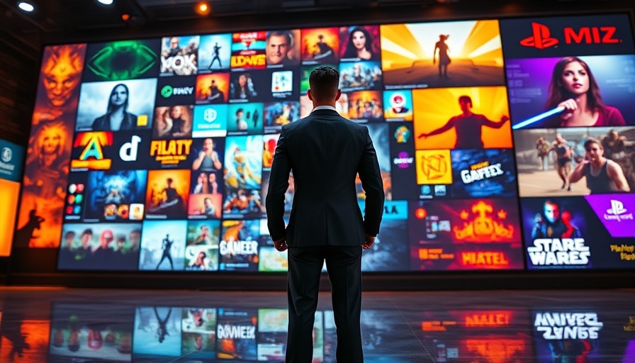 Person observing digital screens illustrates always-on influencer marketing strategy.