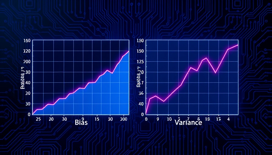 Visual comparison of bias-variance tradeoff in machine learning.