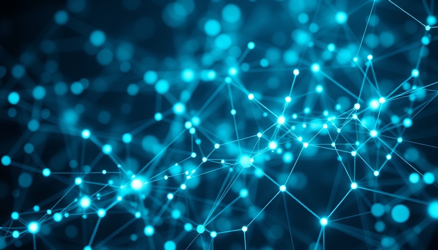 Abstract digital AI network, visualizing connections, futuristic style.
