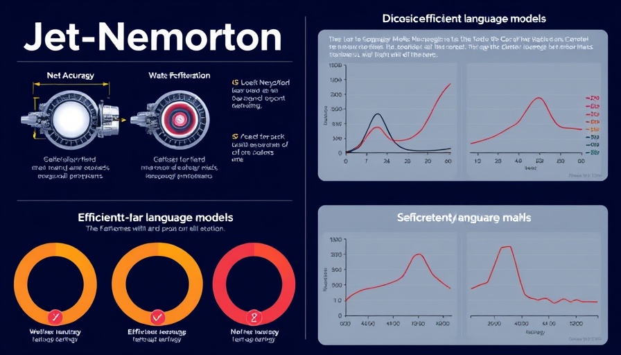 Infographic comparing Jet-Nemotron models for cost reduction in inference at scale.