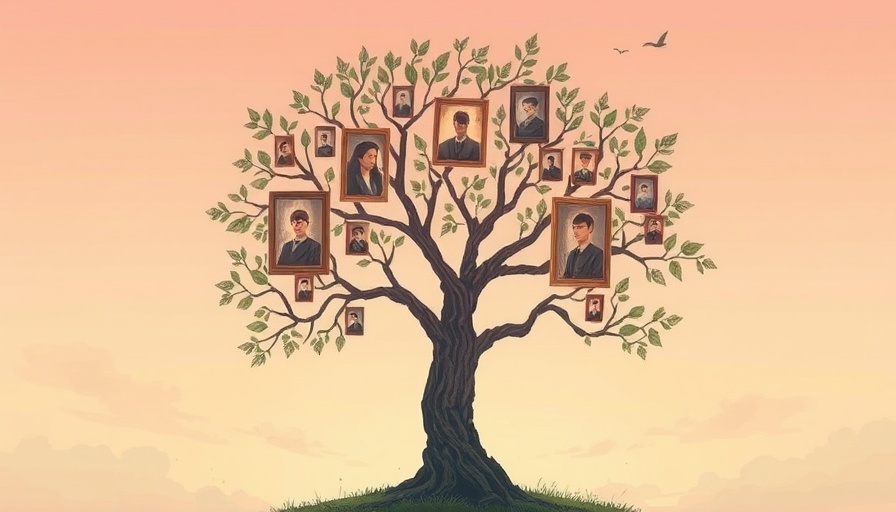 Conceptual tree illustrating Decision Trees in AI for Small Businesses