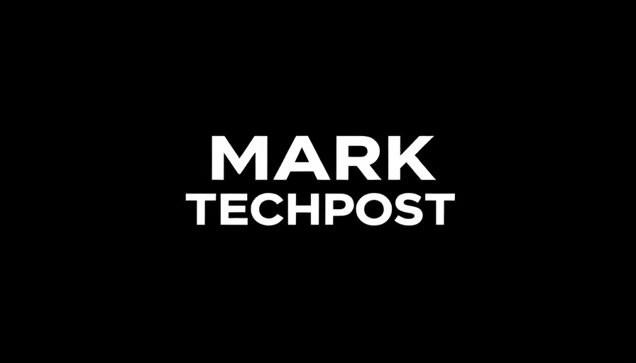 FastVLM: MARKTECHPOST logo, minimalistic design