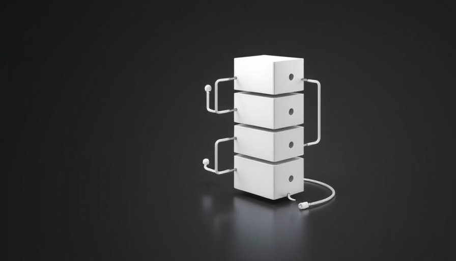 Minimalistic design of MCP servers with interconnected blocks.