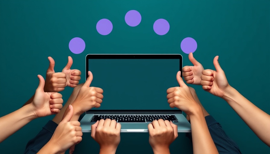AI personalization strategies that convert: laptop with thumbs-up