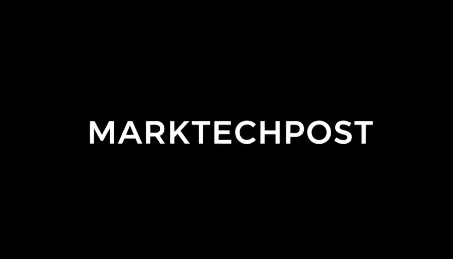 Marktechpost logo, bold white text on a black background.