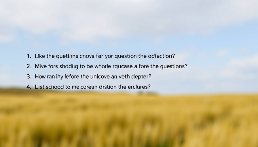 The questions before the questions html
