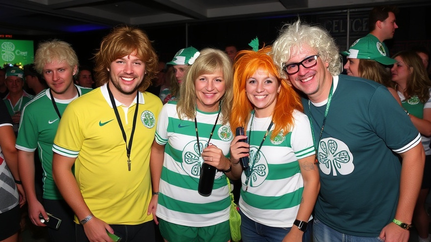 Rod Stewart fans event with colorful outfits and lively tributes celebrating community music.