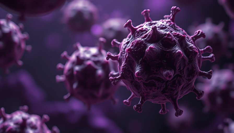 Close-up view of cancer cells, representing how to fight cancer and win.