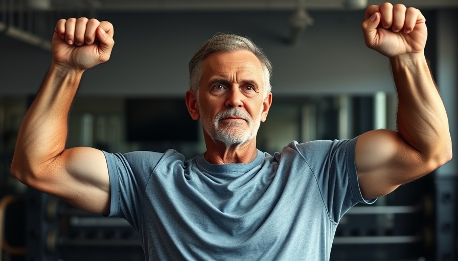 Middle-aged person stretching, highlights the importance of resistance training as we age