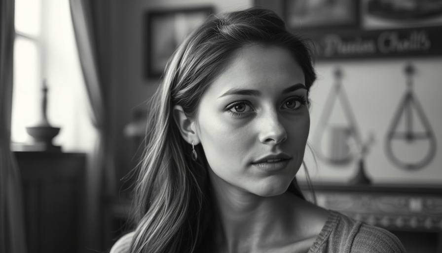 Vintage photo of young woman; connection to genetic genealogy in solving cold cases.