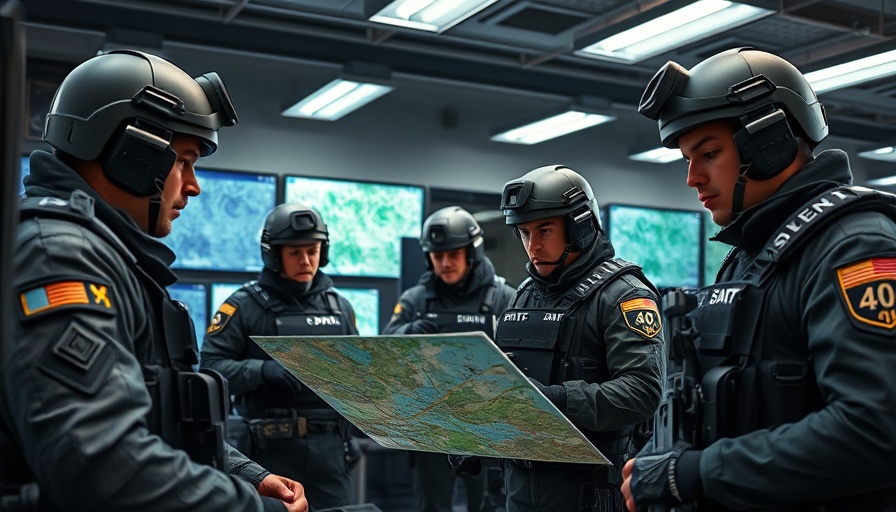 North Metro SWAT Team collaboration during a strategic planning session.