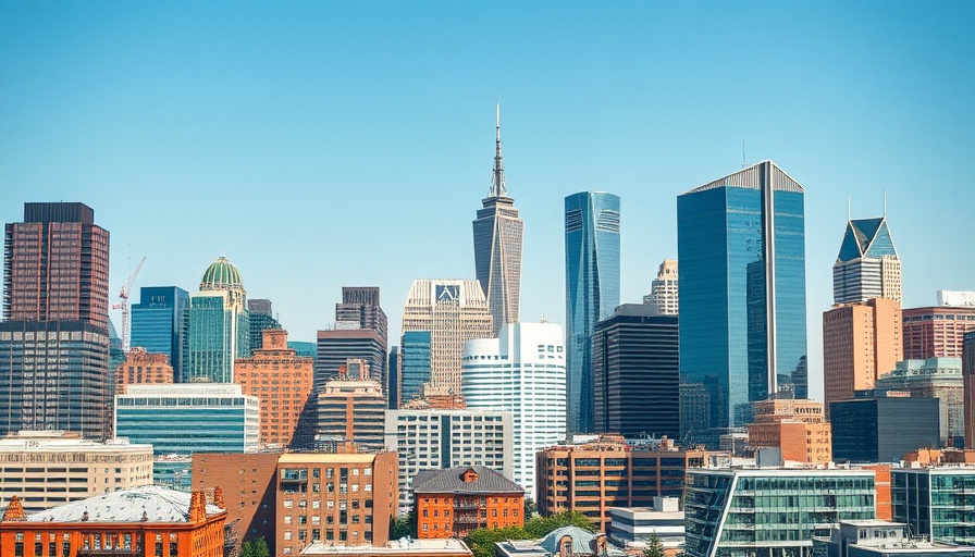 City of Revere AA Rating Impact illustrated by modern city skyline.