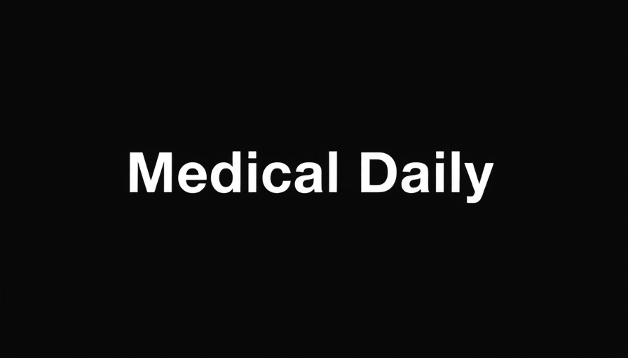 Simple 'Medical Daily' text on black background.