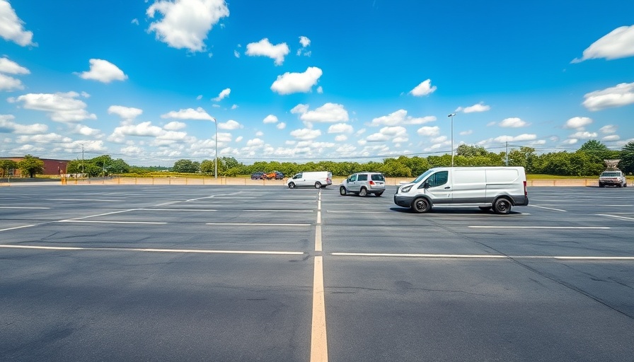 Taunton police shots fired incident location, empty parking lot scene.