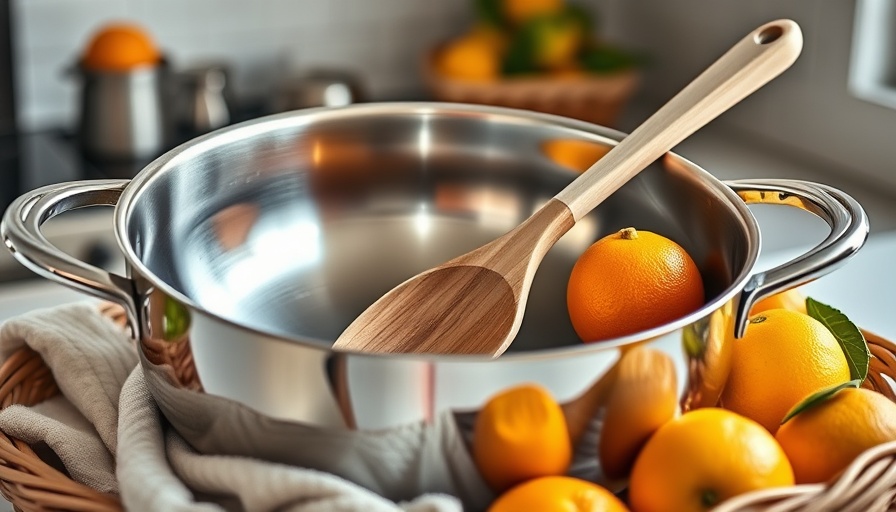 PFAS free cookware UK in a modern kitchen setting.