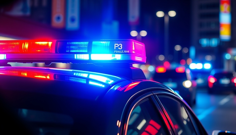 Vibrant police lights on patrol car roof during Copake police chase news.