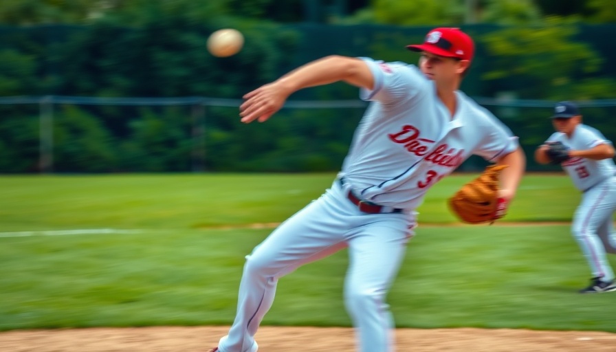 Red Sox pitcher during a game, exemplifying athletic prowess and focus.