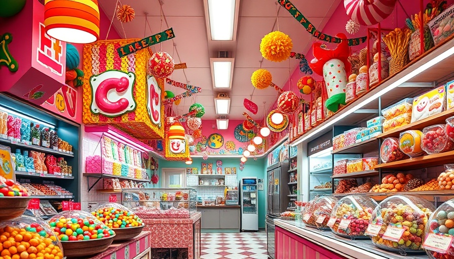 Great Barrington candy shop with colorful candies and healthy options.