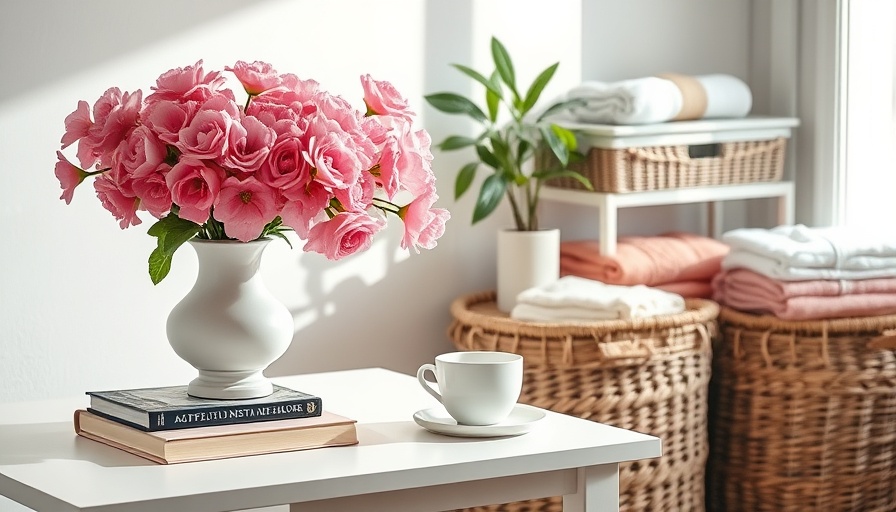 Stylish home products under $35 on Amazon including flower vase and storage baskets.