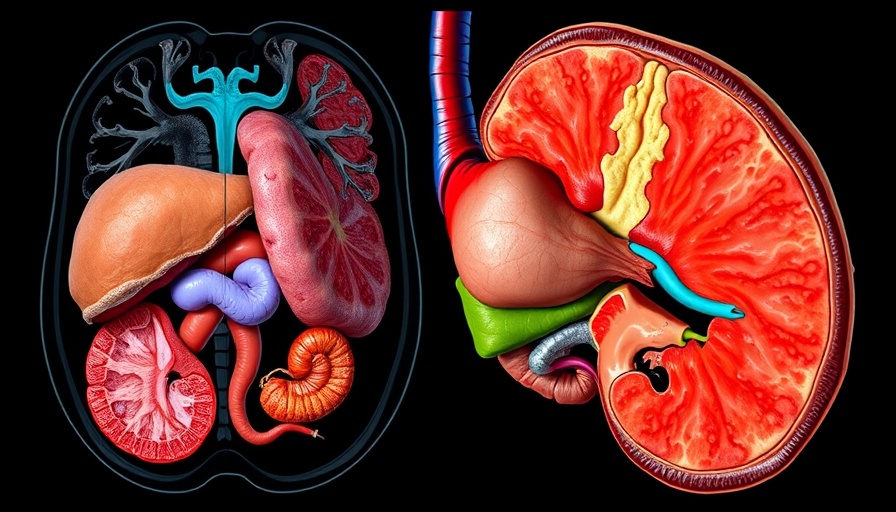 UK Biobank imaging study anatomical scans showing internal organs